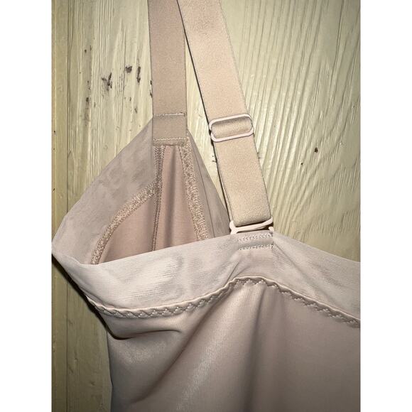 Maidenform Shaper Shapewear X-Large Open Bust Wear Your Own Bra Thigh Skimmer - Picture 7 of 7